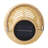 Outdoor Solar Rattan-Style Round LED Lantern With Handle