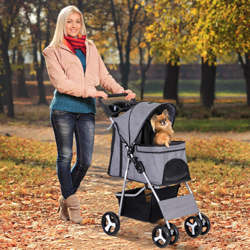 Poussette pour animaux de compagnie
