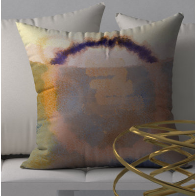 Abstract Throw Pillow