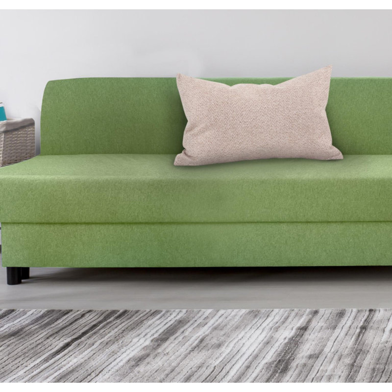 Oreiller 14 x 22 Panama - Insert, Polyester, Sable