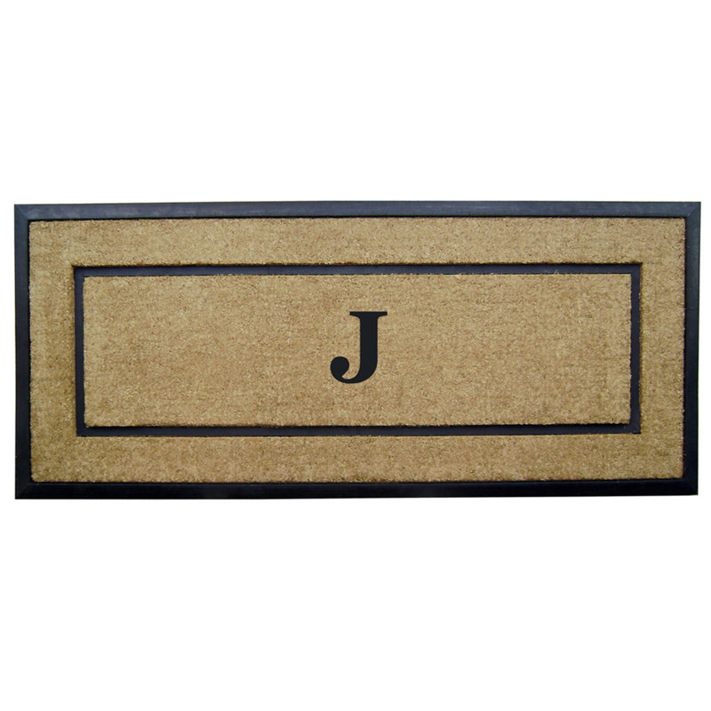 Tapis de porte antidérapant pour l'extérieur, L 24 po x L 57 po, J