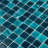 Premium Textured 0.9" X 0.9" Straight Edge Glass Mosaic Tile-108301302