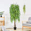 180cm Lifelike Artificial Willow Tree in Pot