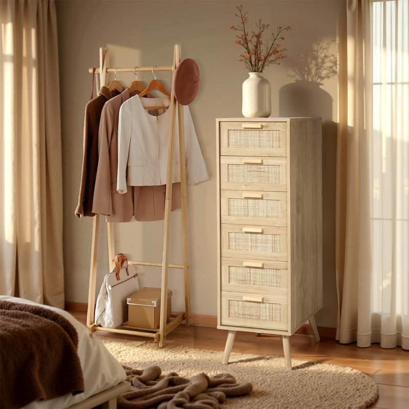 40 cm W Chest of 6 Drawers