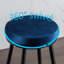 Tabouret de comptoir pivotant 24,4 po Burel-1086584977