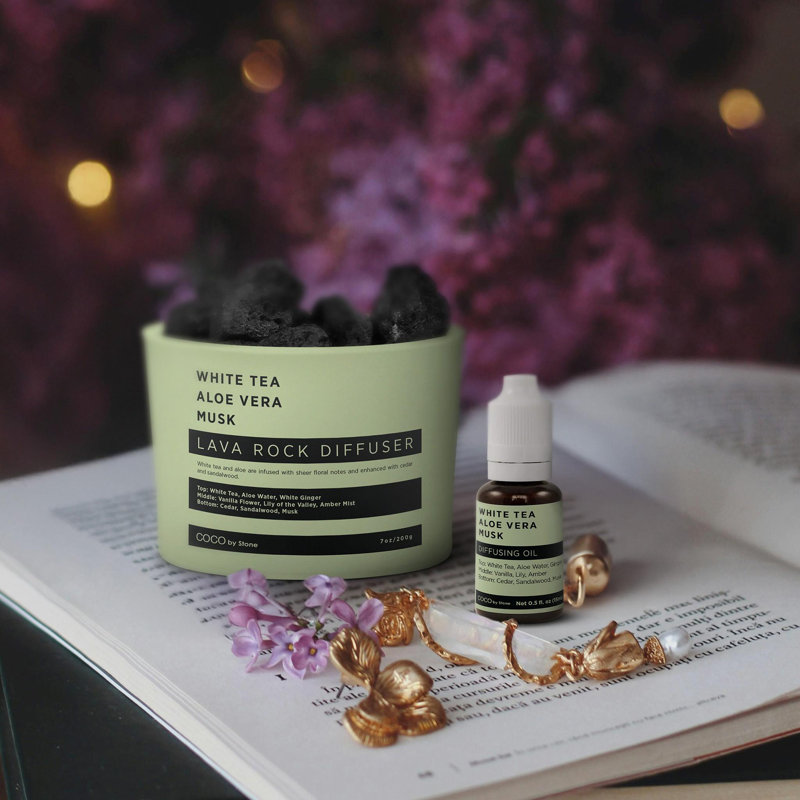 Diffusing Oil, Musk/White Tea/Aloe Vera