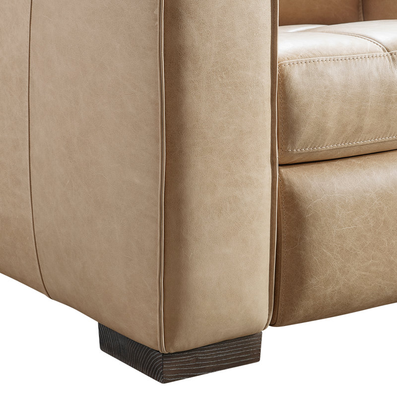 Bernhardt Nest Leather Power Motion Chair