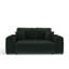 Two-seater square arms loveseat sofa-1560988681