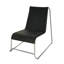 Chaise d'appoint empilable pour patio