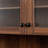 Farmhouse Storage Cabinet with Multi-Tier Pull-Out Shelves and 4 Doors, Perfect for Kitchen and Dining Room Organization