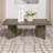 Donovan Mango Brown Rectangular Solid Wood Coffee Table