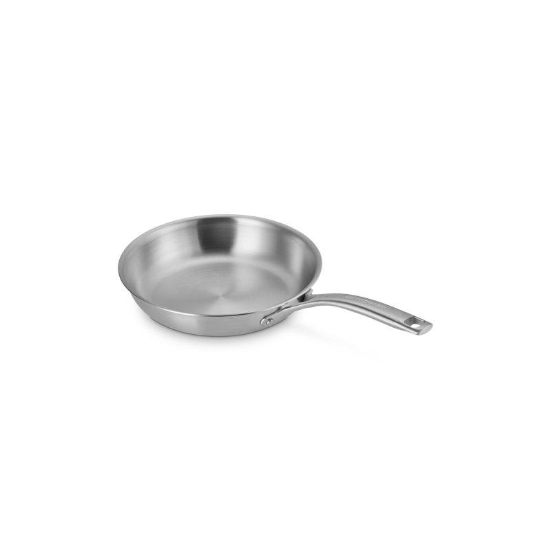 Le Creuset Essential Stainless Steel Frying Pan, 8 In., 8"