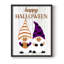 Reproduction encadrée d'Halloween gnomes - bois massif-1065731242-1065731246