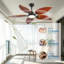 Ventilateur de plafond 52 po