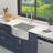 24"L x 21"W Single Bowl Stainless Steel Farmhouse/Apron Kitchen Sink-61836557