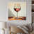 Cadre flottant blanc