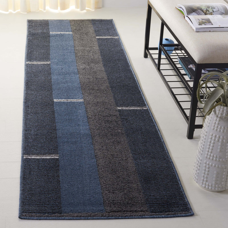 Kosuna Performance Striped Rug, Runner 2'2" x 8'