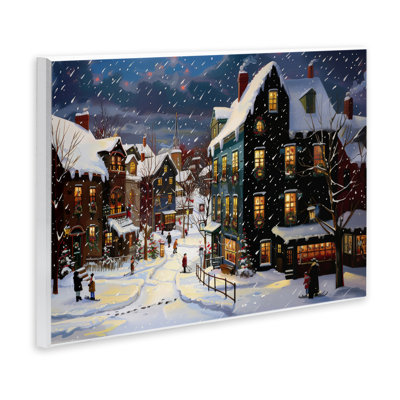 Toile «Frozen Urban Charm» par Lazar Studio