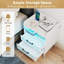 45cm W Manufactured Wood Bedside Table