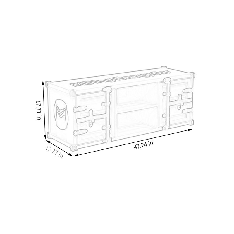 Crédence de rangement l 47,24 po Kadia