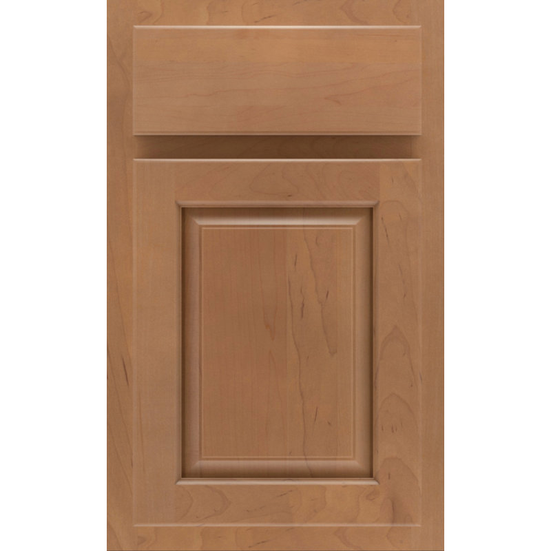 Échantillon de porte de maison Prestwick, Cerisier, Sand Dollar w/Onyx Glaze