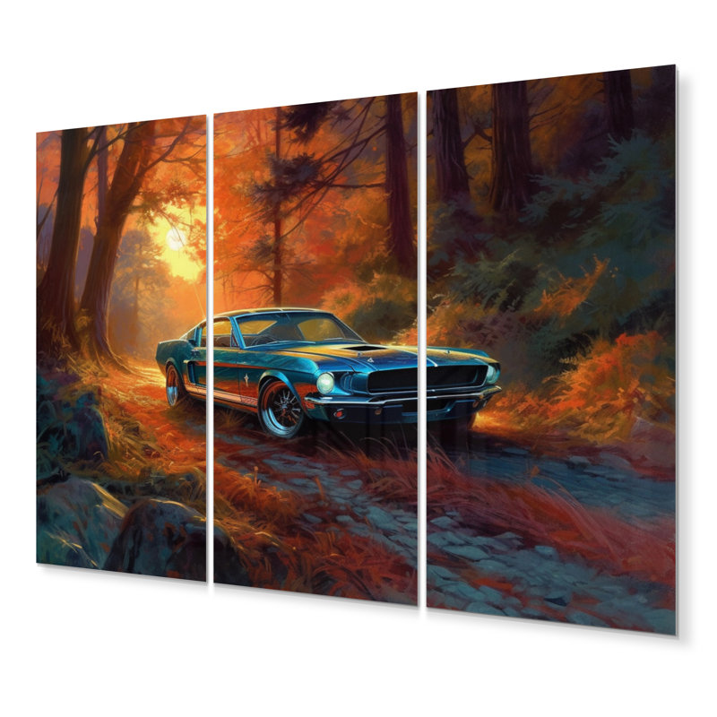 Ensemble de salon Mustang Forest Drives II - Car Muscle Car