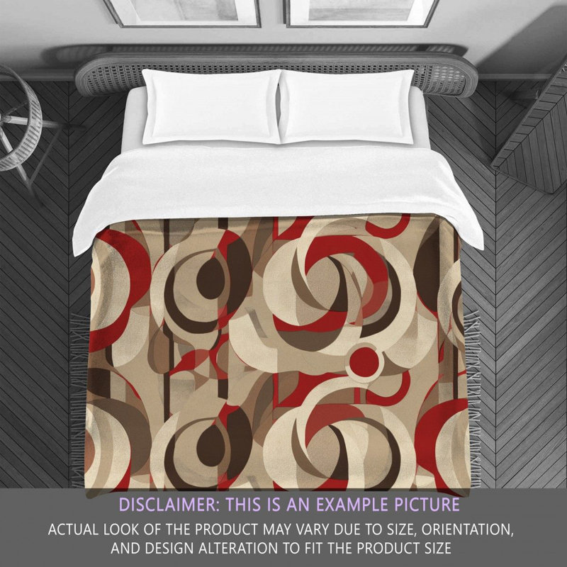 Abstract Comforter, Twin Extra Long Comforter