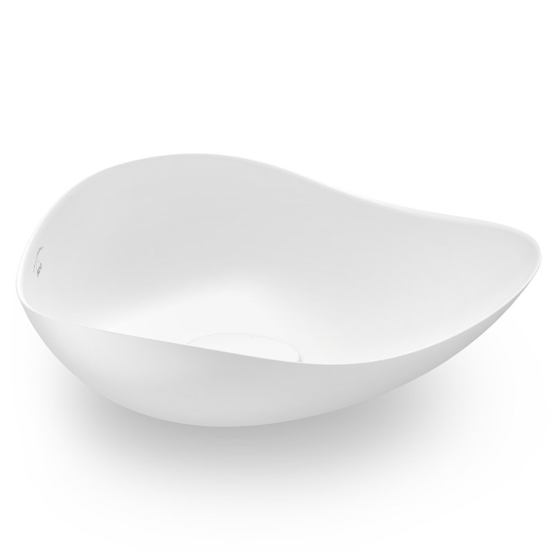 RUY OHTAKE VESSEL SINK, 21.25", , White