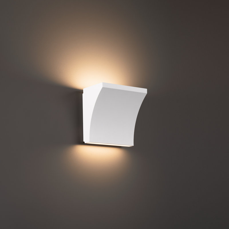 Applique murale à DEL 5,375 po Cornice 3-CCT 2700K-3000K-3500K, Blanc, 2700 K