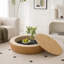 Table basse ronde avec rangement caché-1366406004-1366406008
