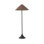 Fiorella Floor Lamp-Espresso Canvas