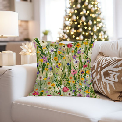 Botanical Spring Floral Wildflowers Flower Pattern XII Cottage & Cottagecore