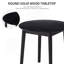 Table ronde, en bois massif, pouvant accueillir 2 à 4 personnes, diamètre 31,5 po-2130936984