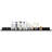 Gailyn Black Metal Wall Floating Shelf	