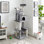 Sam's Pets 61" Submarine Gray Hard Box Cat Tree