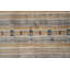 Tapis de couloir élégant rayé de style Gabbeh 2 x 8 avec un design unique fabriqué à la main