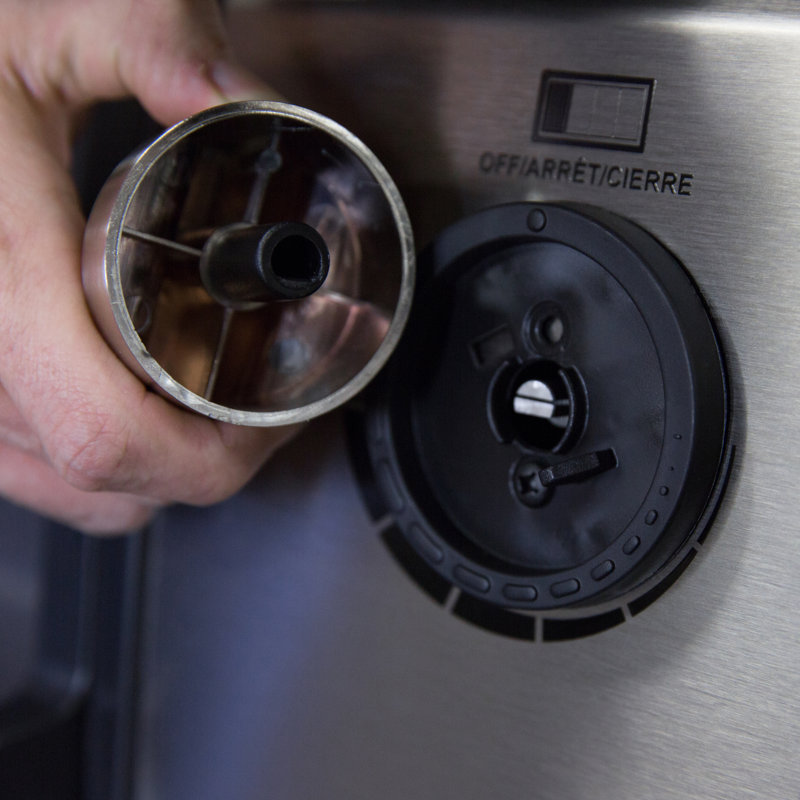 Boutons de commande universels chromés GrillPro