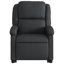Fauteuil inclinable, dossier / repose-pieds réglables, cuir véritable-1924296082-1924296093