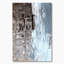 Champs de couleurs dans les tons de gris et de brun II - Peinture sur toile-709500114-709500127