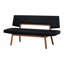 Banc de salle à manger rembourré en similicuir Jeiren-1595003130