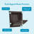 Bordeaux Locking Wall Mount Rubbed Bronze-30748139