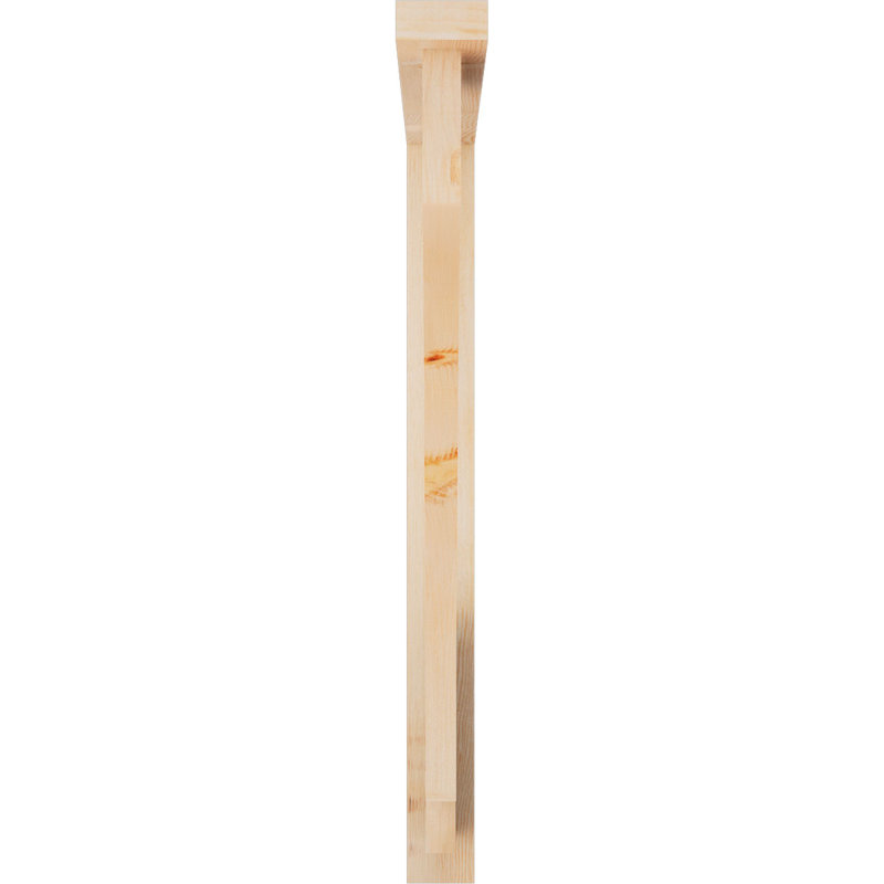 Support de bloc impérial avec entretoise décalée, 40 x 40, Sapin Douglas de l 3 1/2 (lisse)