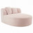 Chaise Lounge Sofa Boneless Couch 51.6" Sofa Bed Compression Sofa Couch With Two Supportive Pillows-1961209772