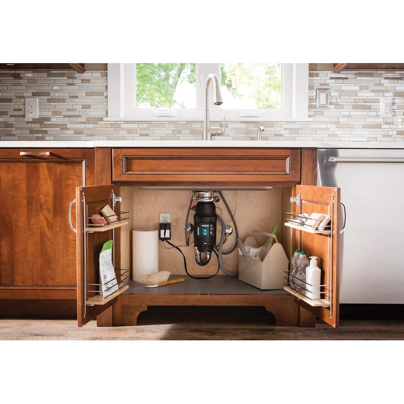 Moen Prep Series PRO 1/2 HP Continuous Feed Garbage Disposal with Power Cord