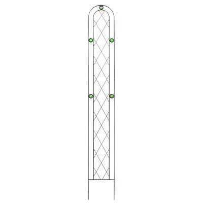 Humairaa 10'' W Metal Arched Trellis