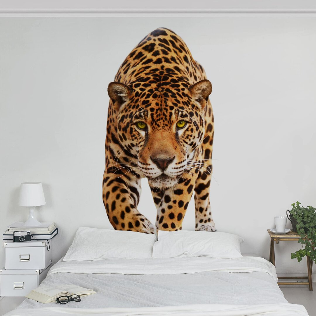 Strukturierte Tapete Creeping Jaguar 3,36 m x 336 cm