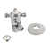 Kingston Brass 1/2-Inch FIP x 3/8-Inch OD Comp Anti-Seize Deluxe Quarter-Turn Ceramic Hardisc Cartridge Angle Stop with Flange