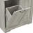 Oak Bathroom Storage Cabinet with Doors, Drawers & Tilt-Out Laundry Hamper - Freestanding Design with Open & Adjustable Shelves-1460964176