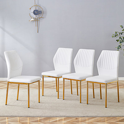 Set Of 4 Luxury Simple Chair, Dining Chair