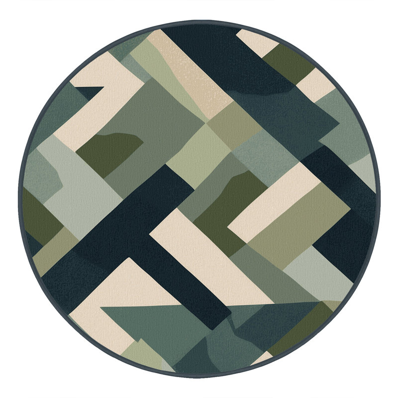 Radiant Blooms Rug, Round 8'